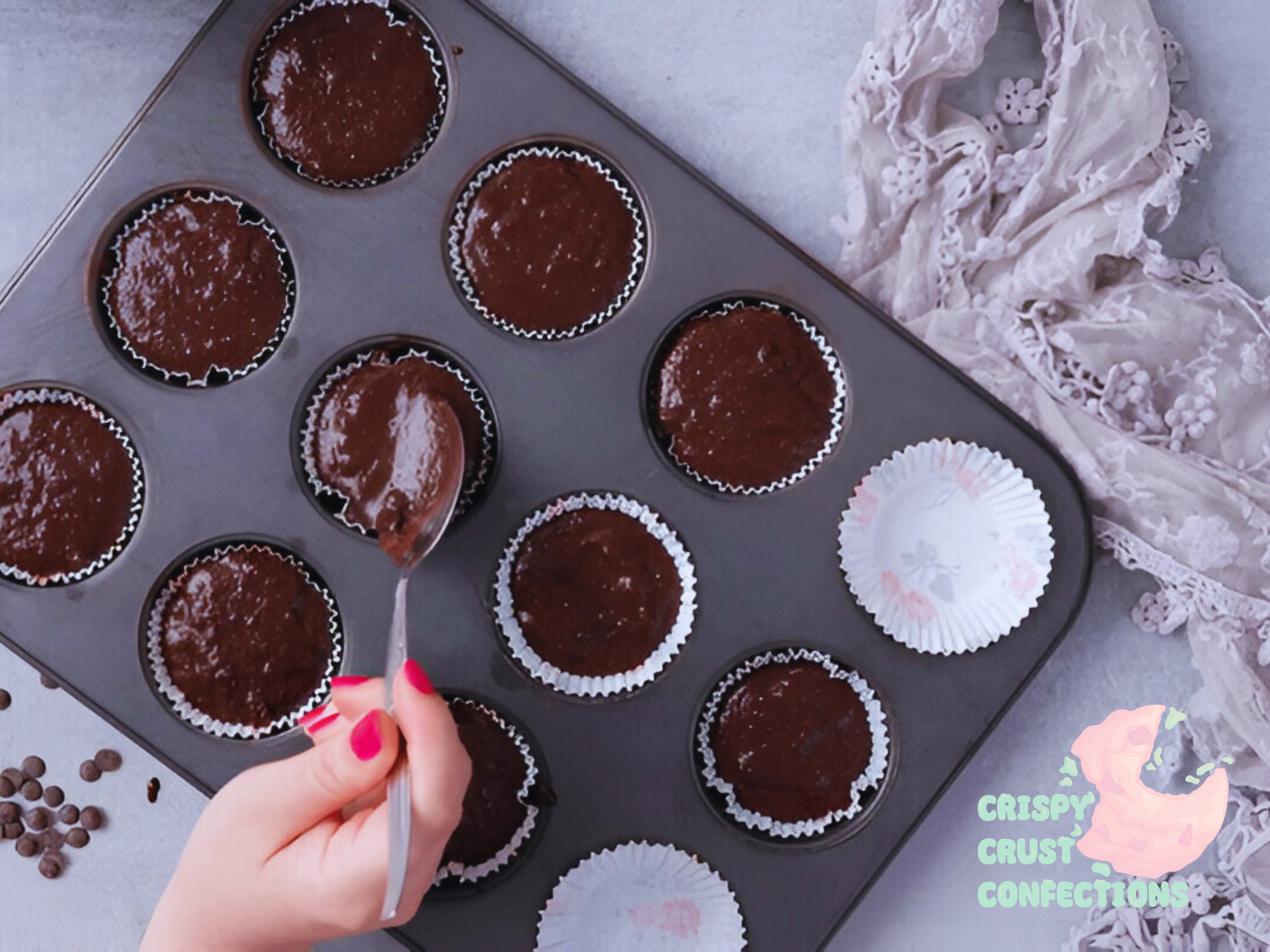 Chocolate Egg Muffins
