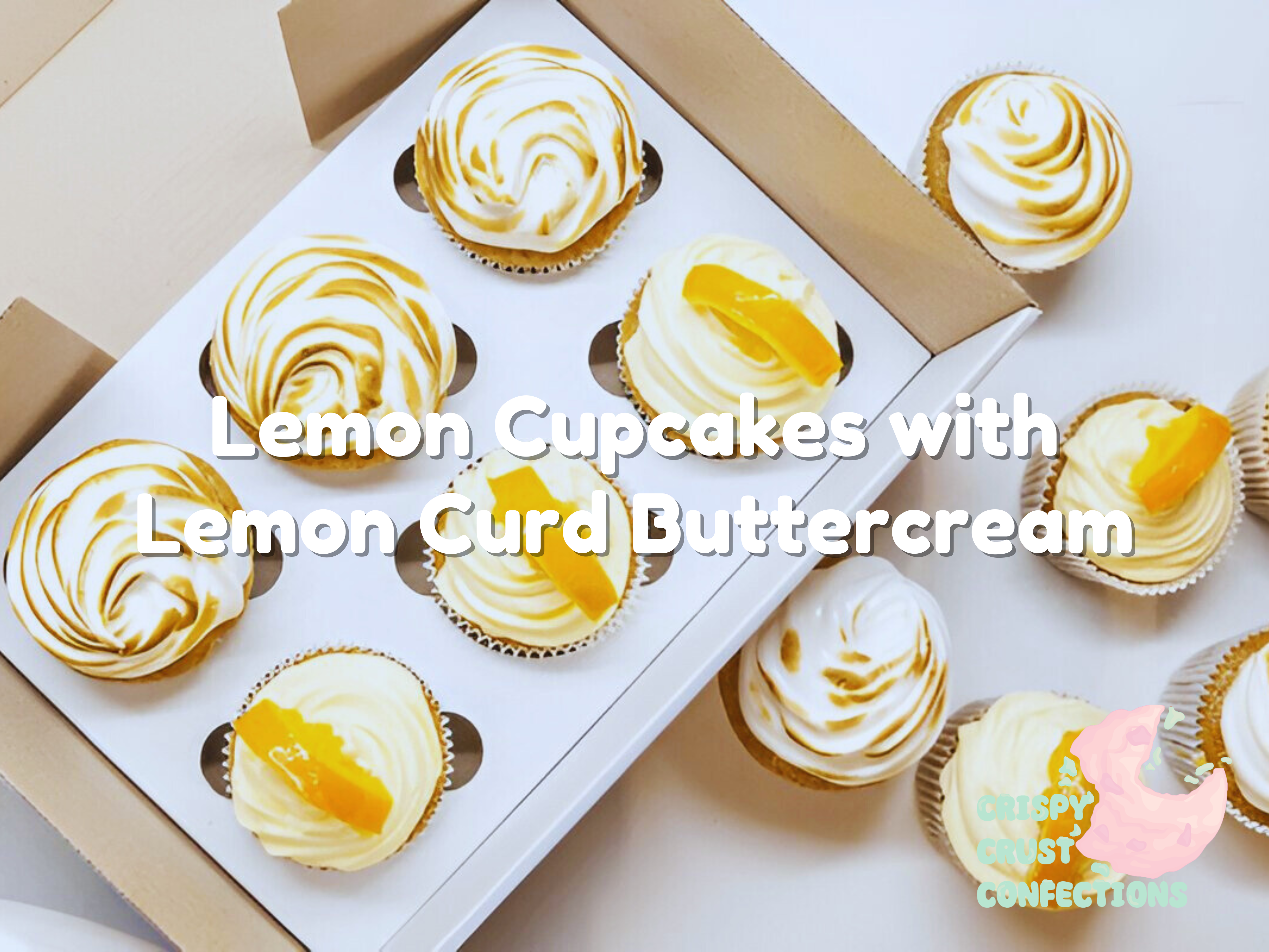 Lemon Cupcakes with Lemon Curd Buttercream Recipe