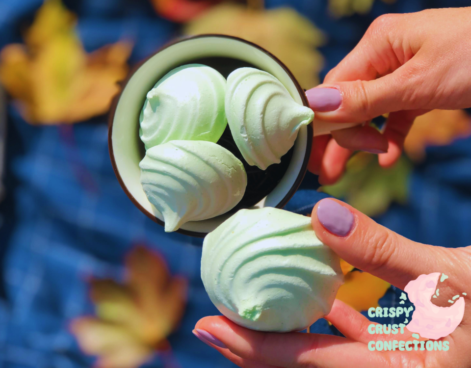 Cocoa Mint Meringues Recipe