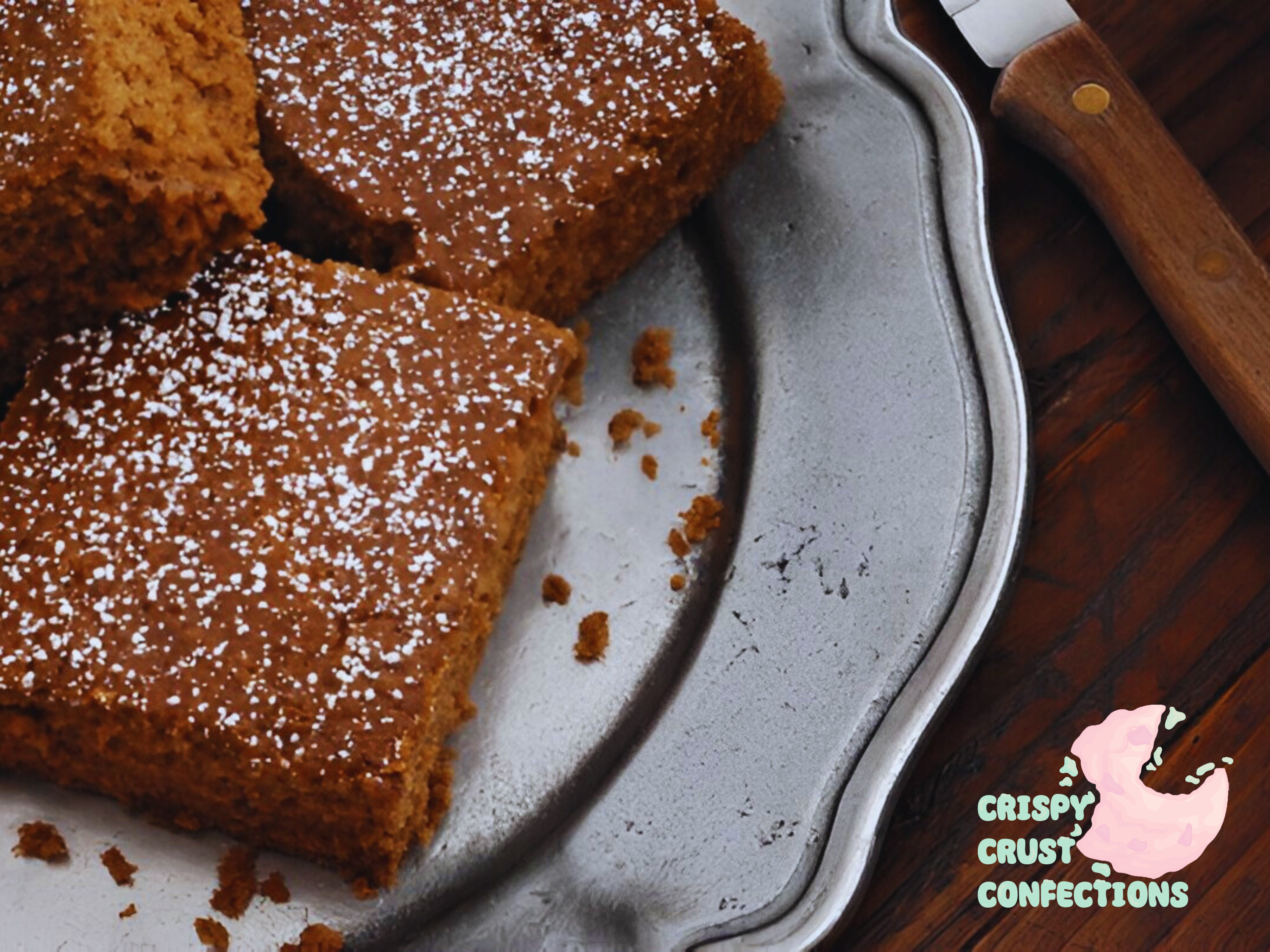 Ginger Cake with Ginger Syrup Recipe