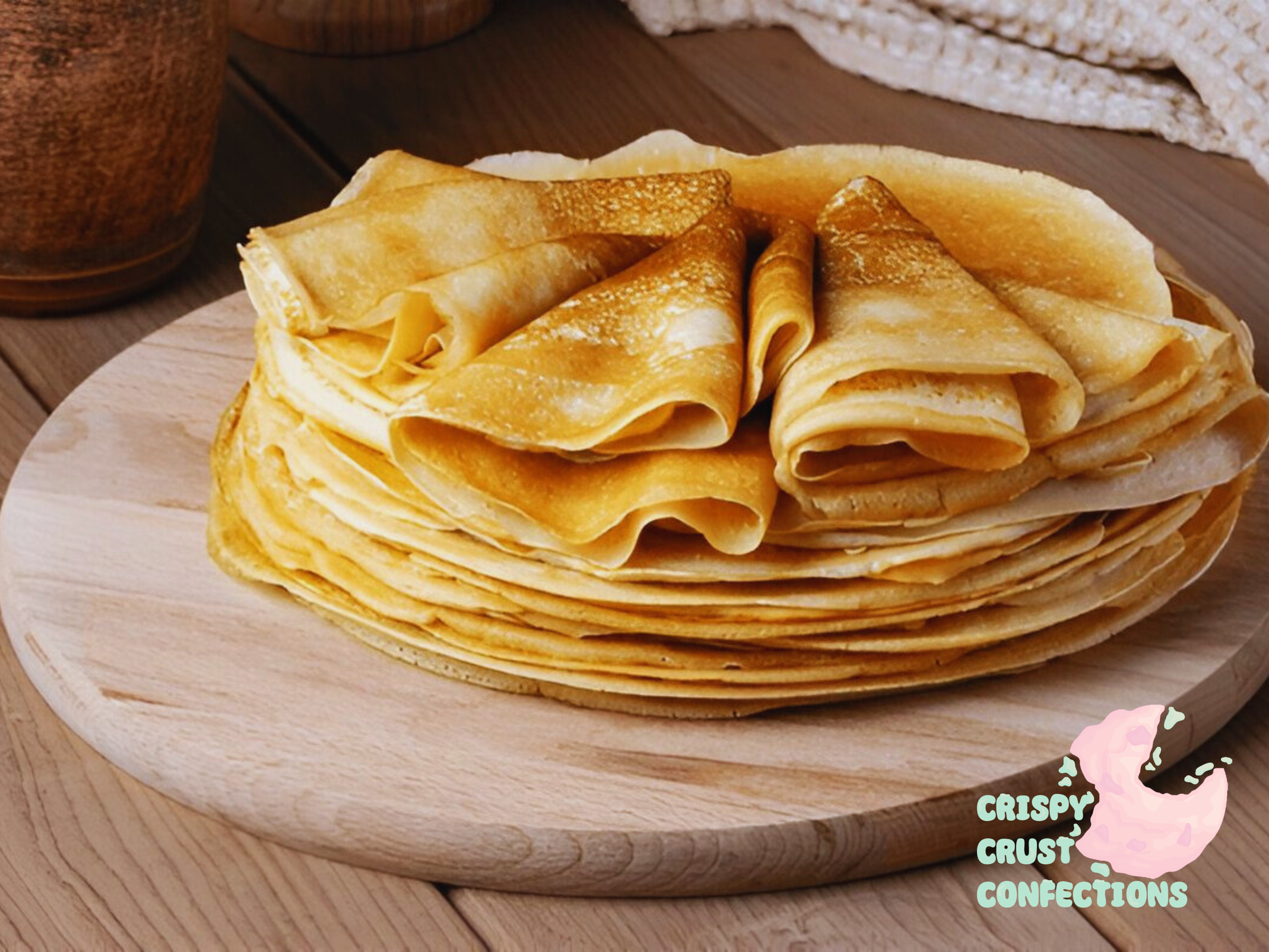Crepes with Passionfruit Syrup Recipe