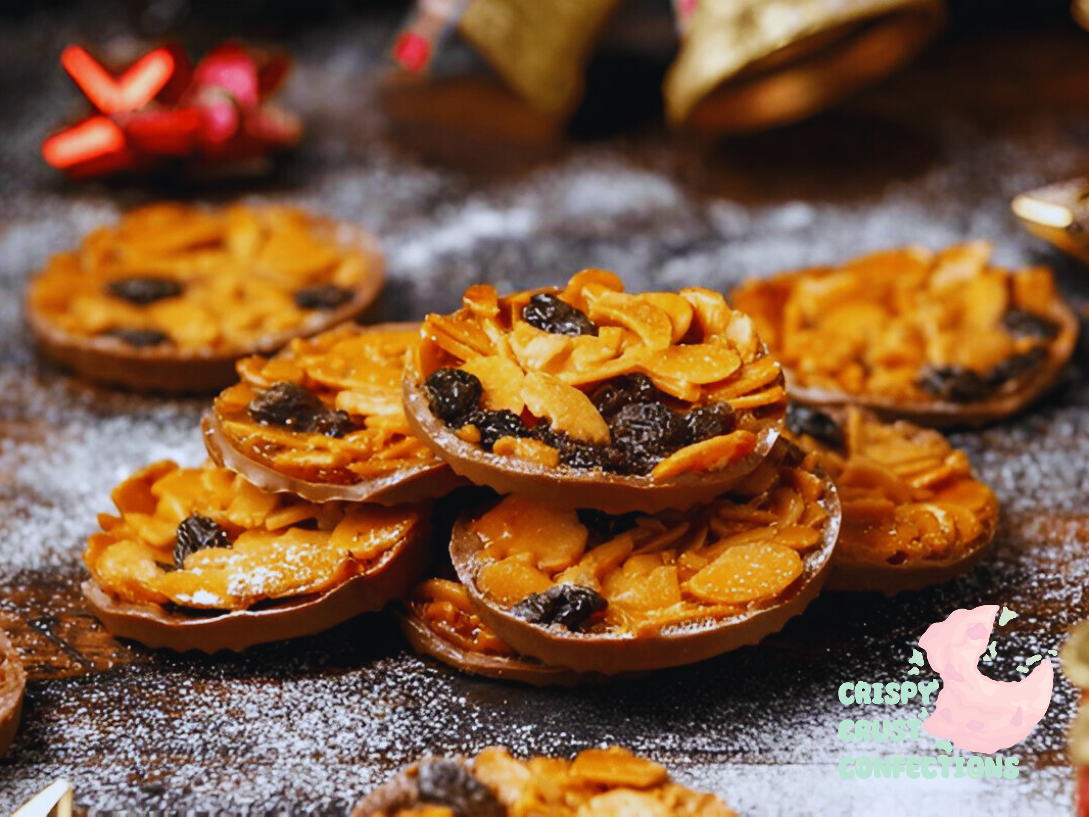 Quick Almond and Cranberry Florentines Recipe